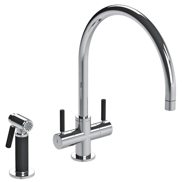Lefroy Brooks XO Pull Out Kitchen Faucet Wayfair